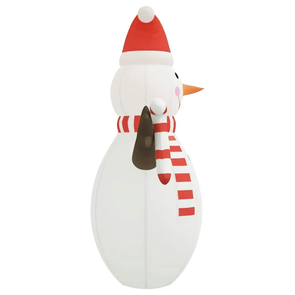 Christmas Inflatable Snowman with LEDs 630 cm 345285