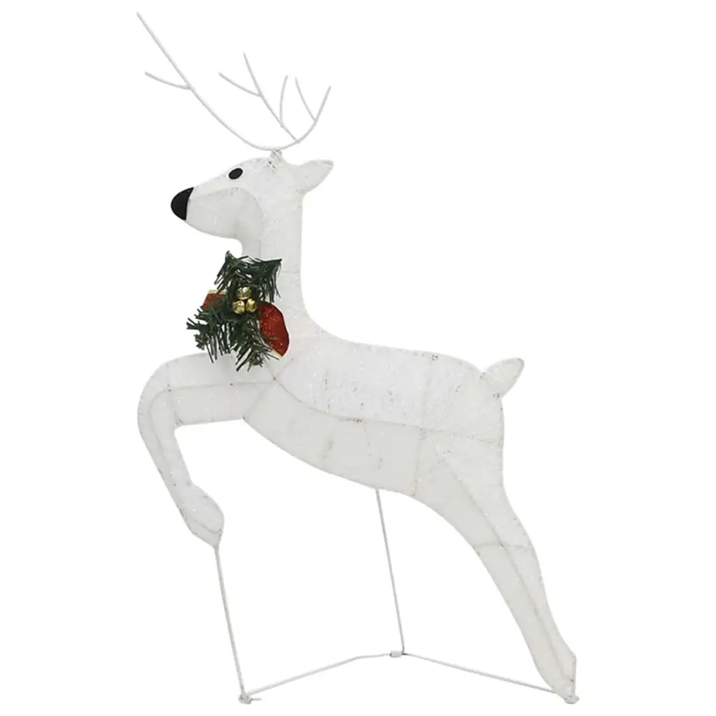 Christmas Reindeers 6 pcs White 120 LEDs 3154271