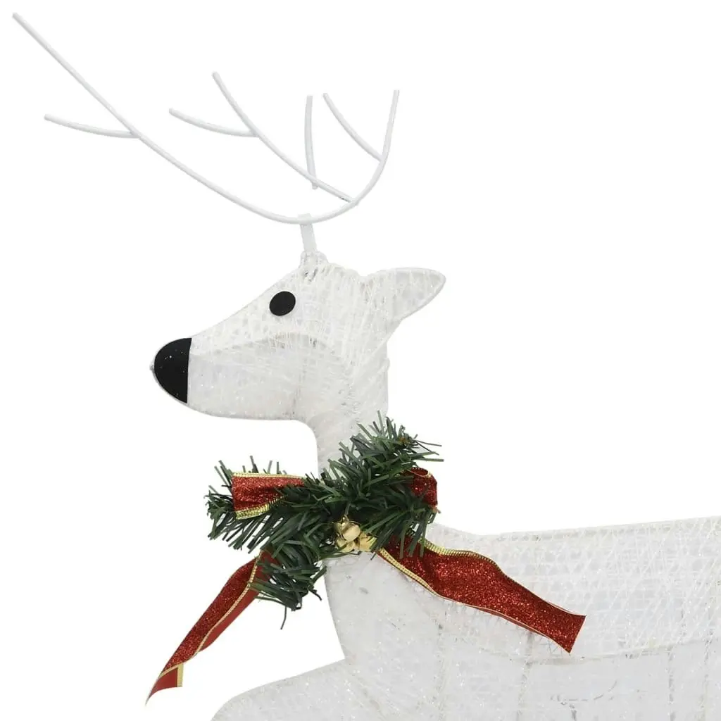 Christmas Reindeers 6 pcs White 120 LEDs 3154271