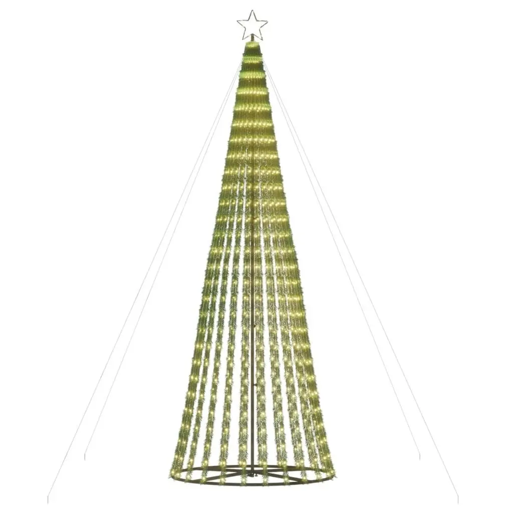 Christmas Tree Light Cone 688 LEDs Warm White 300 cm 358159