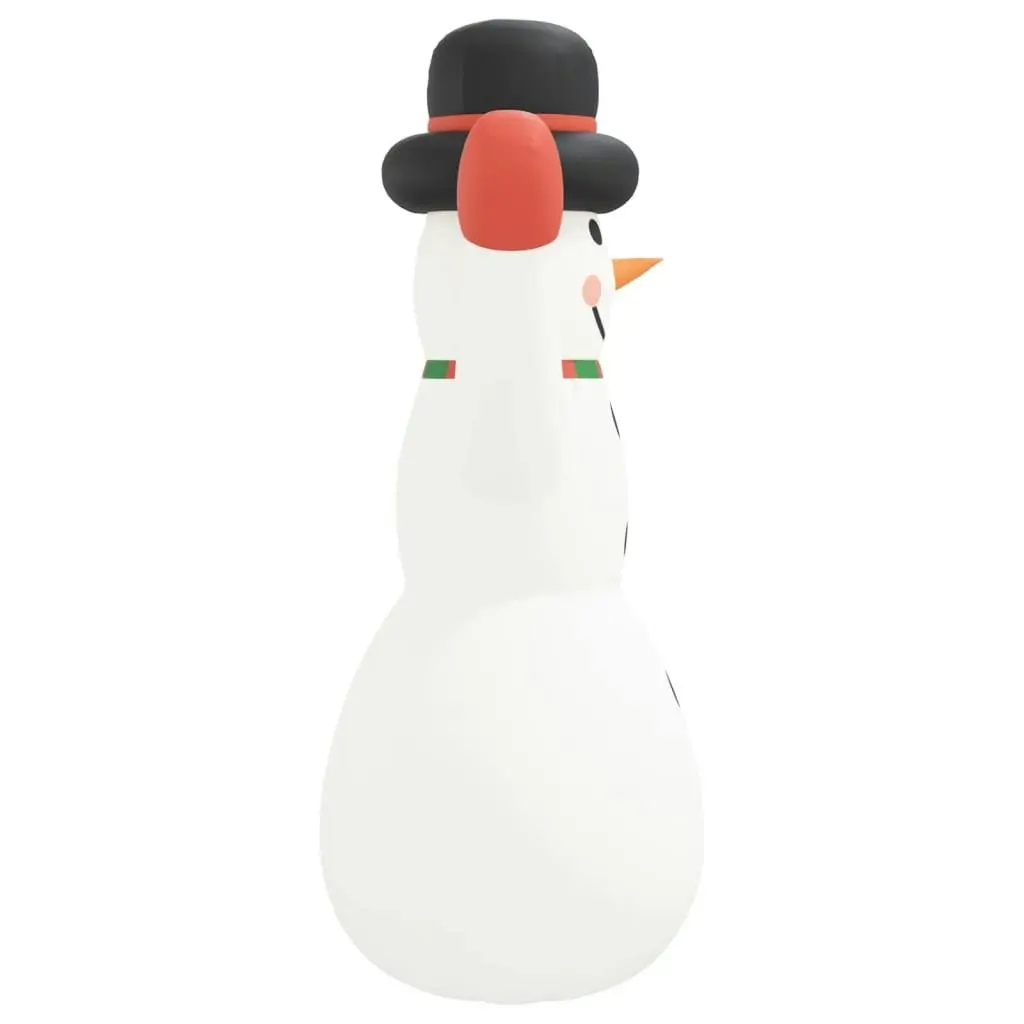 Christmas Inflatable Snowman with LEDs 455 cm 345279