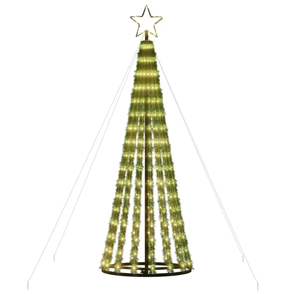 Christmas Tree Light Cone 275 LEDs Warm White 180 cm 358064