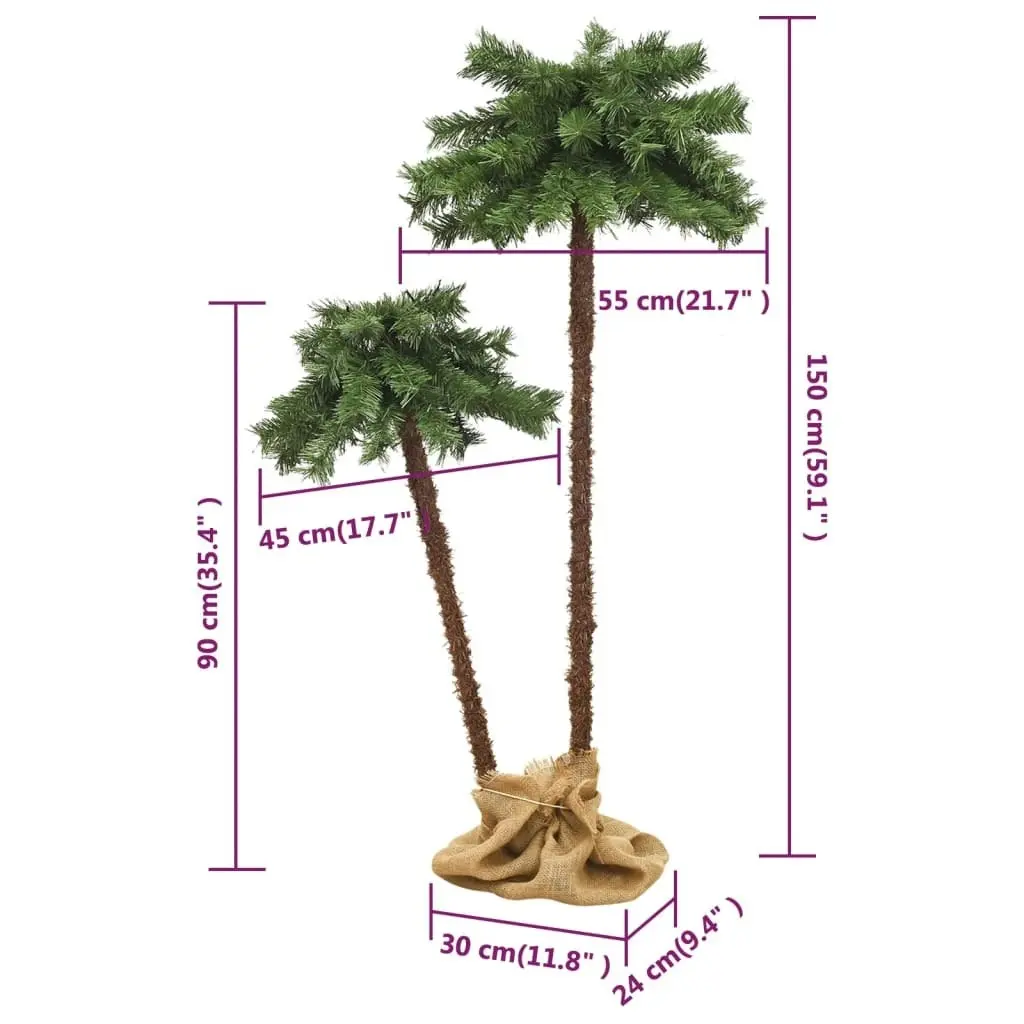 Christmas Tree with LEDs 90 cm&150 cm 347636