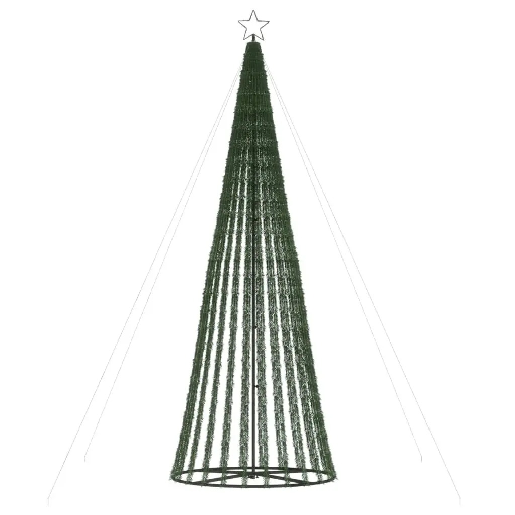 Christmas Tree Light Cone 688 LEDs Cold White 300 cm 358160