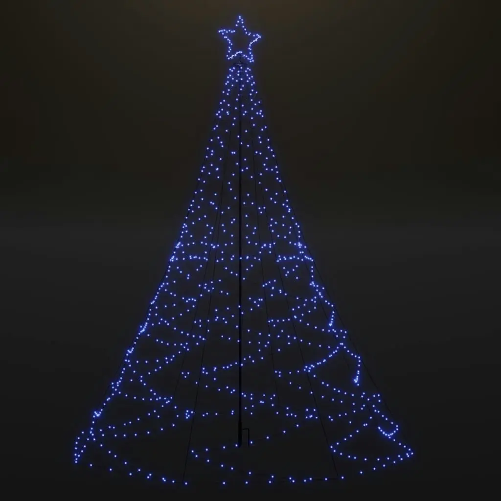 Christmas Tree with Spike Blue 3000 LEDs 800 cm 343759