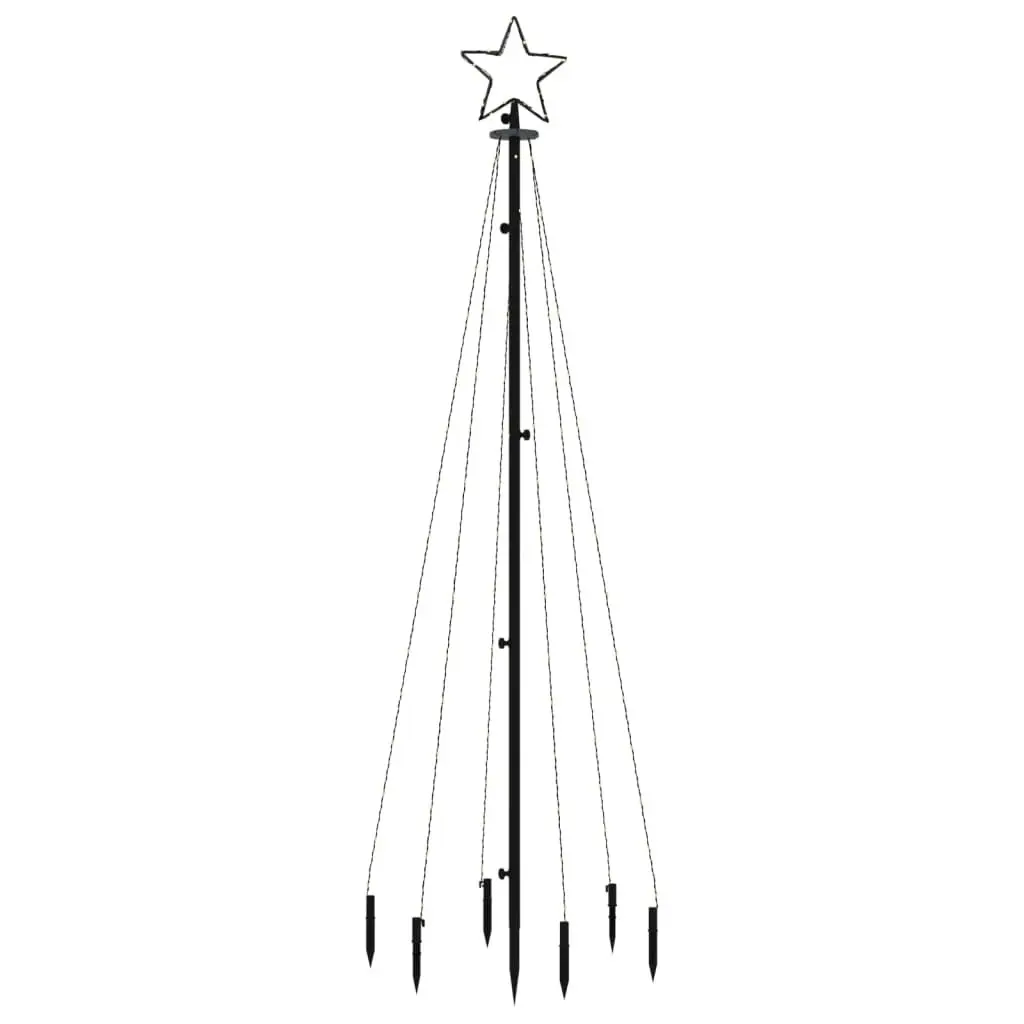 Christmas Tree with Spike Blue 108 LEDs 180 cm 343553