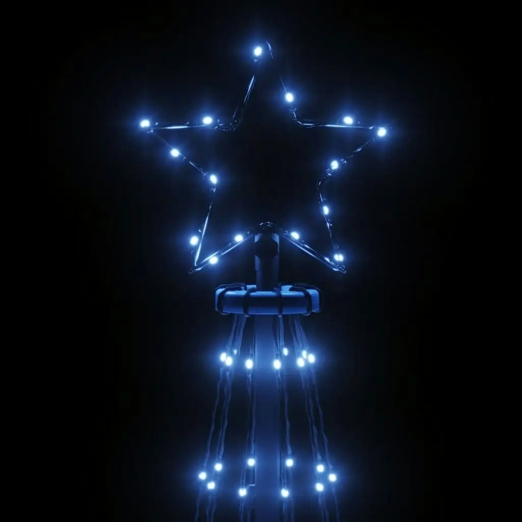 Christmas Tree with Spike Blue 108 LEDs 180 cm 343553