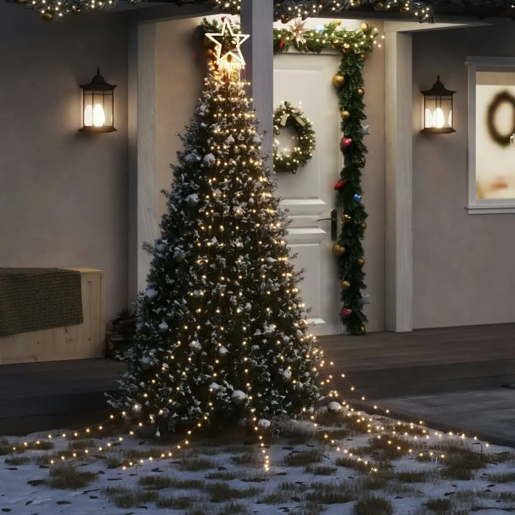 Christmas Tree Light 320 LEDs Warm White 375 cm 356923