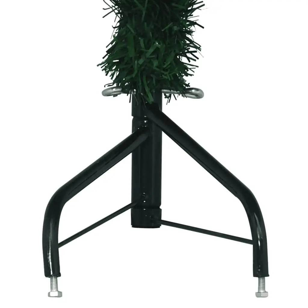 Corner Artificial Christmas Tree Green 240 cm PVC 329166