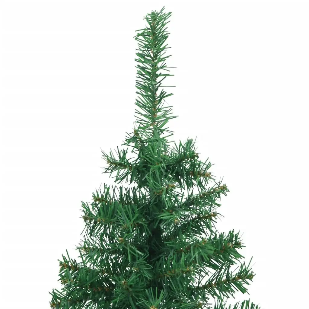 Corner Artificial Christmas Tree Green 120 cm PVC 329162