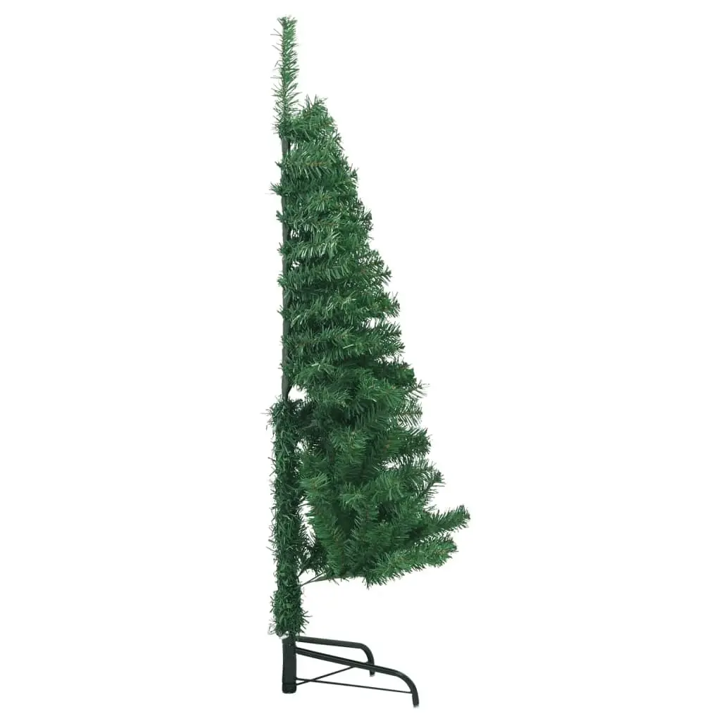 Corner Artificial Christmas Tree Green 120 cm PVC 329162