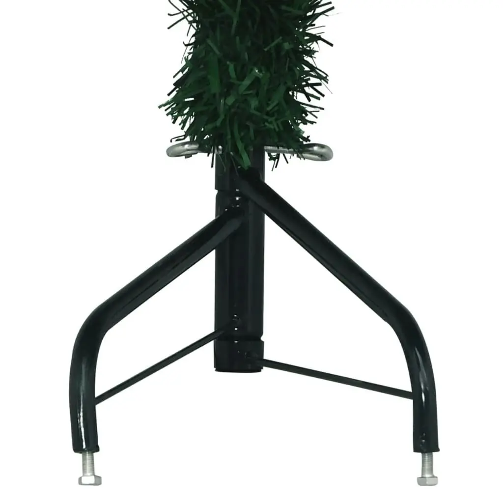 Corner Artificial Christmas Tree Green 180 cm PVC 329164