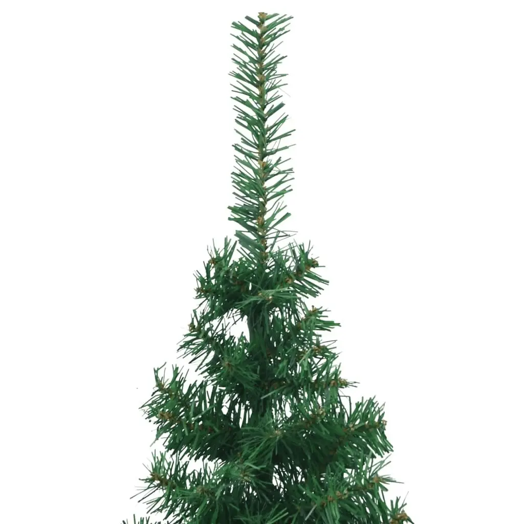 Corner Artificial Christmas Tree Green 180 cm PVC 329164