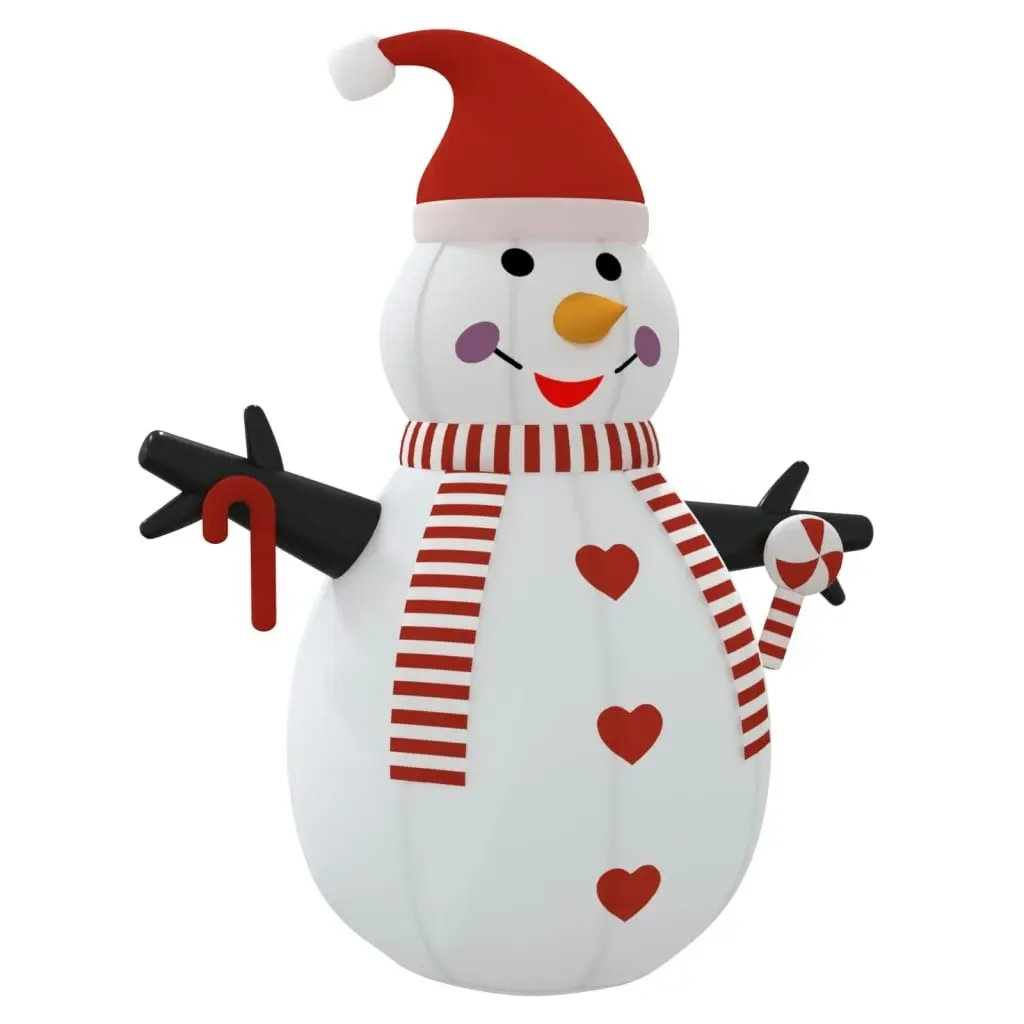 Inflatable Snowman with LEDs 360 cm 345380