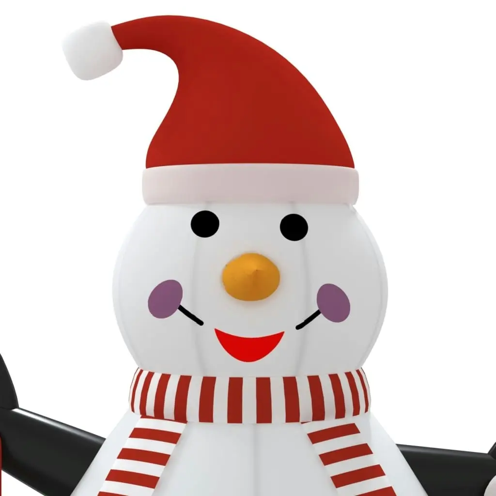 Inflatable Snowman with LEDs 360 cm 345380