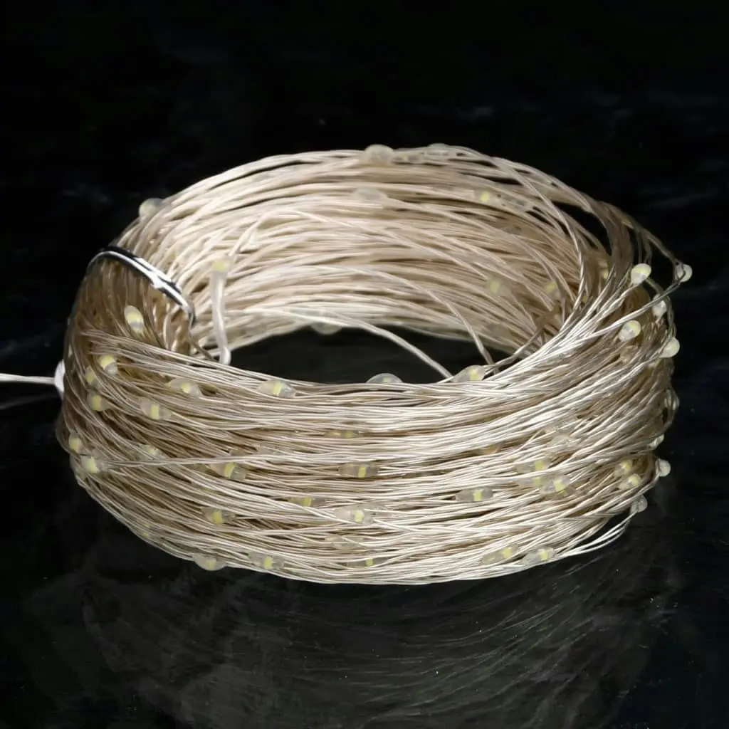 LED String with 150 LEDs Cold White 15 m 330050