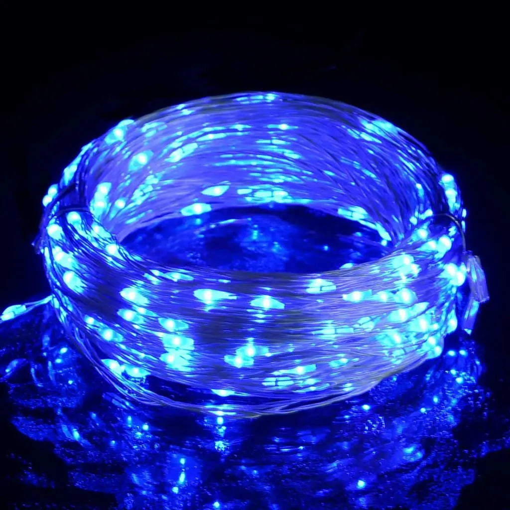 LED String with 150 LEDs Blue 15 m 330052