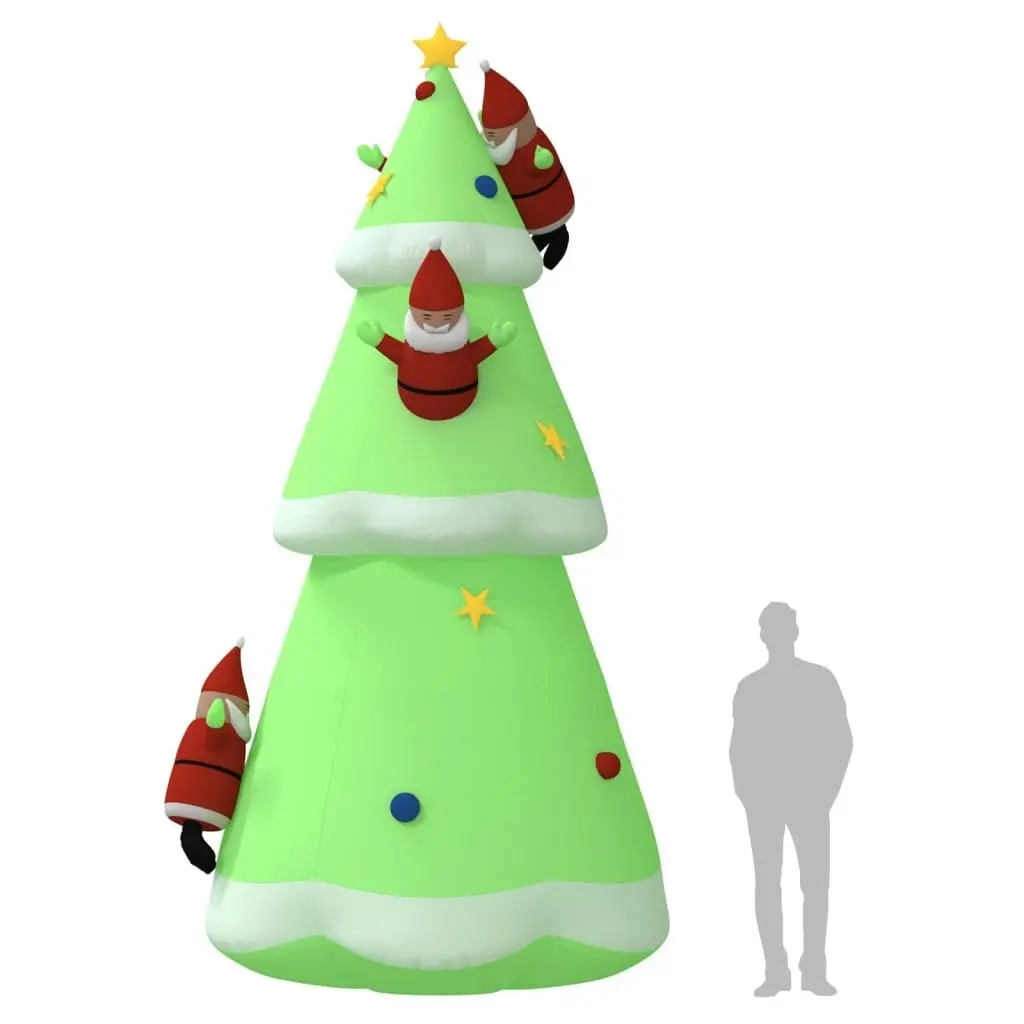 Inflatable Christmas Tree with LEDs 500cm 345295