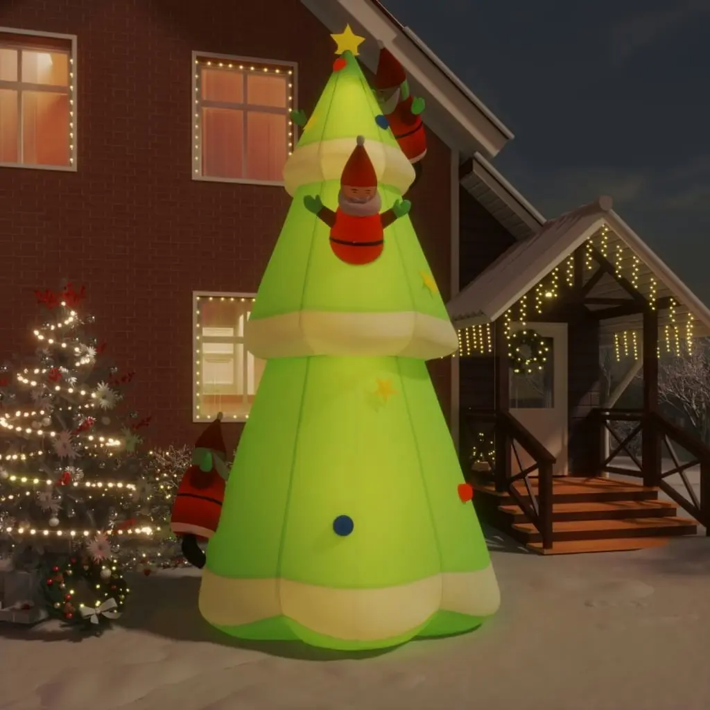 Inflatable Christmas Tree with LEDs 500cm 345295