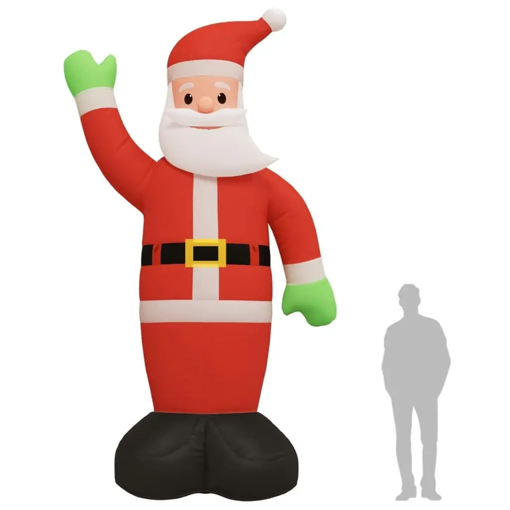 Inflatable Santa Claus with LEDs 475 cm 345270