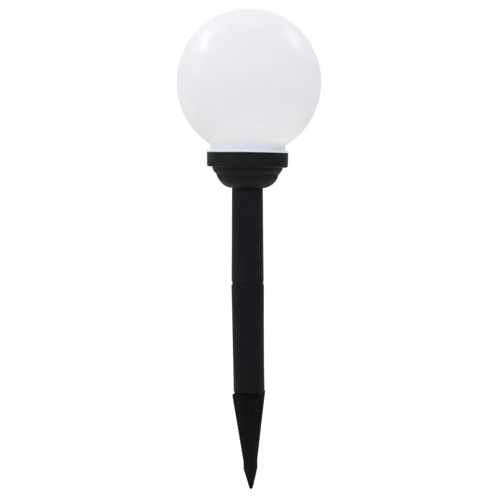 Outdoor Solar Lamps 8 pcs LED Spherical 15 cm RGB 277125