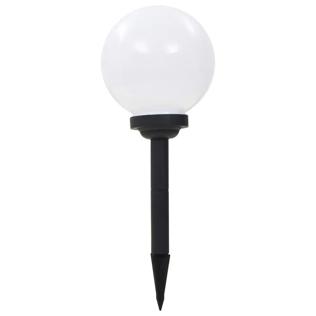 Outdoor Solar Lamps 3 pcs LED Spherical 20 cm RGB 44458