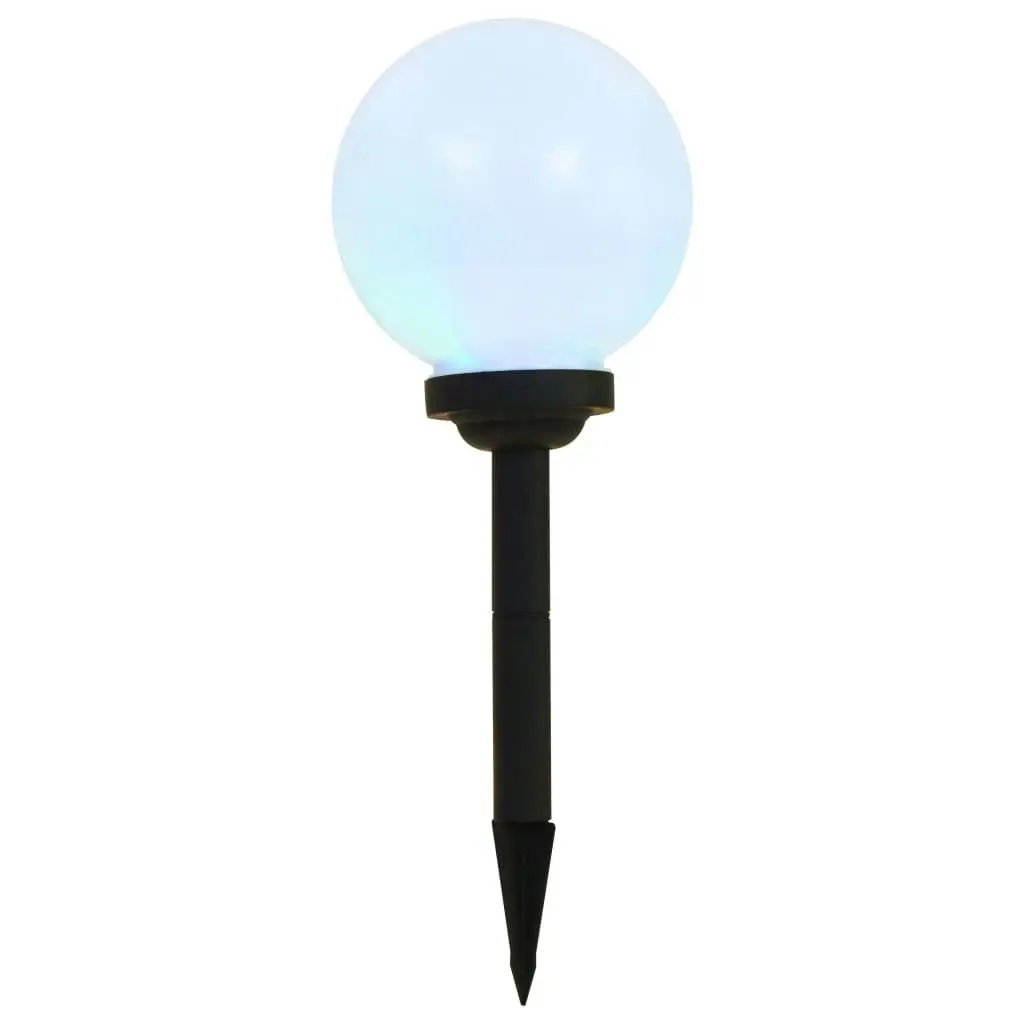 Outdoor Solar Lamps 3 pcs LED Spherical 20 cm RGB 44458