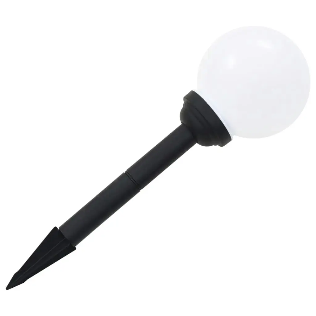 Outdoor Solar Lamps 4 pcs LED Spherical 15 cm RGB 44457