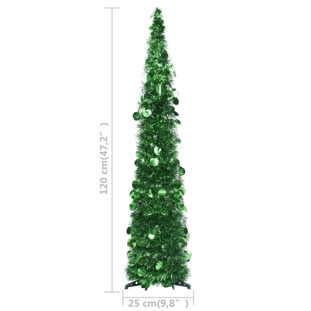 Pop-up Artificial Christmas Tree Green 120 cm PET 320988