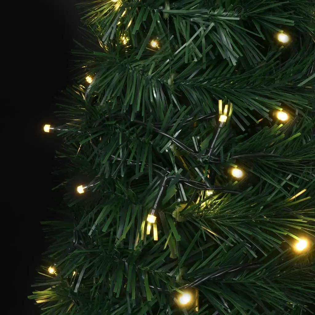 Pop-up String Artificial Pre-lit Christmas Tree Green 150 cm 321523