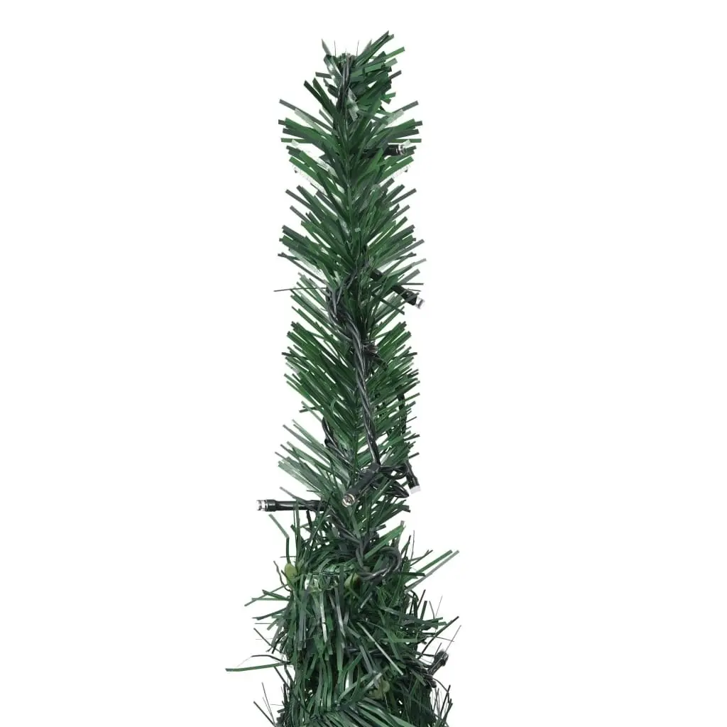 Pop-up String Artificial Pre-lit Christmas Tree Green 150 cm 321523