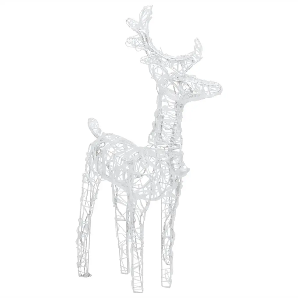 Reindeers & Sleigh Christmas Decoration 320 LEDs Acrylic 3100424