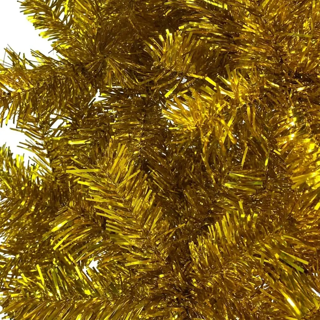 Slim Christmas Tree Gold 150 cm 329233