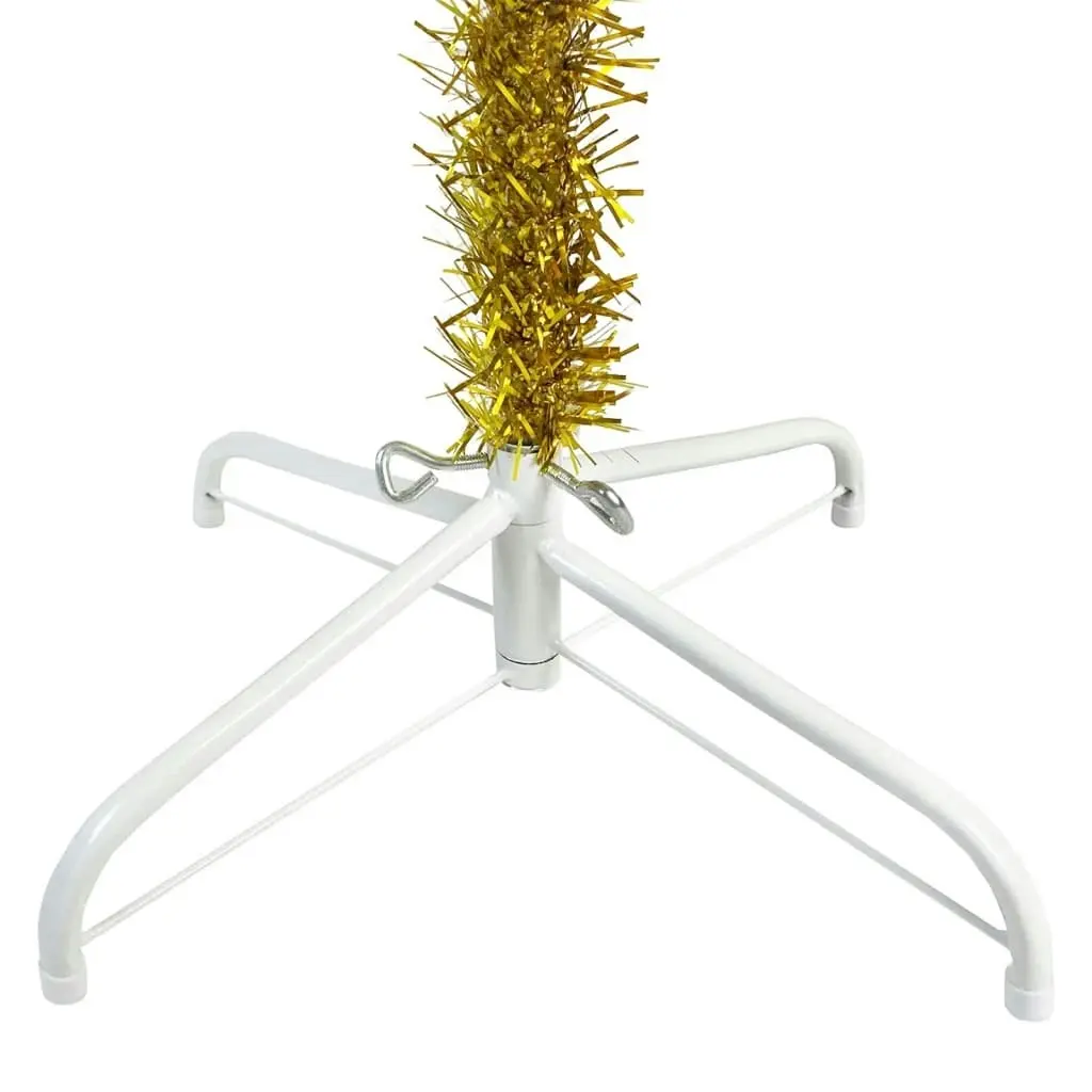 Slim Christmas Tree Gold 150 cm 329233