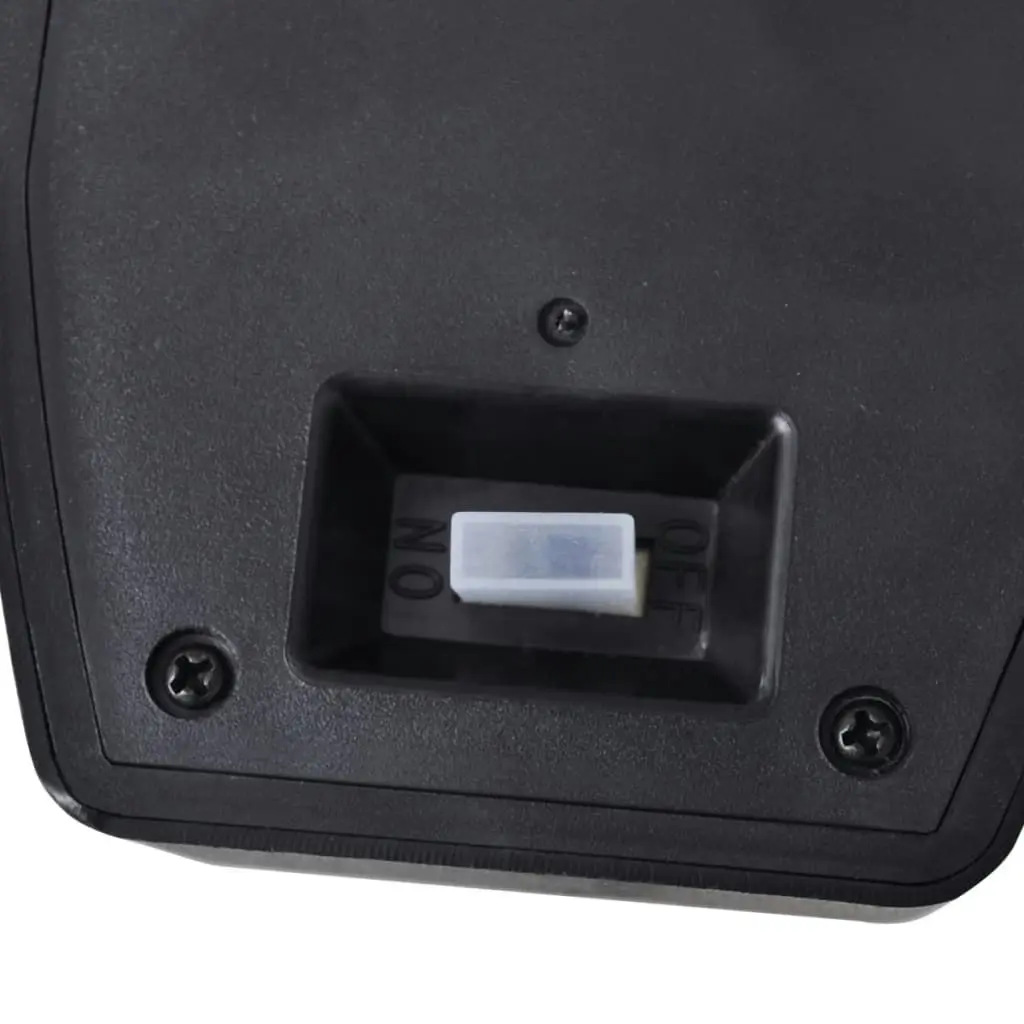 Solar Wall Lamps 2 pcs with Motion Sensor Black 277124