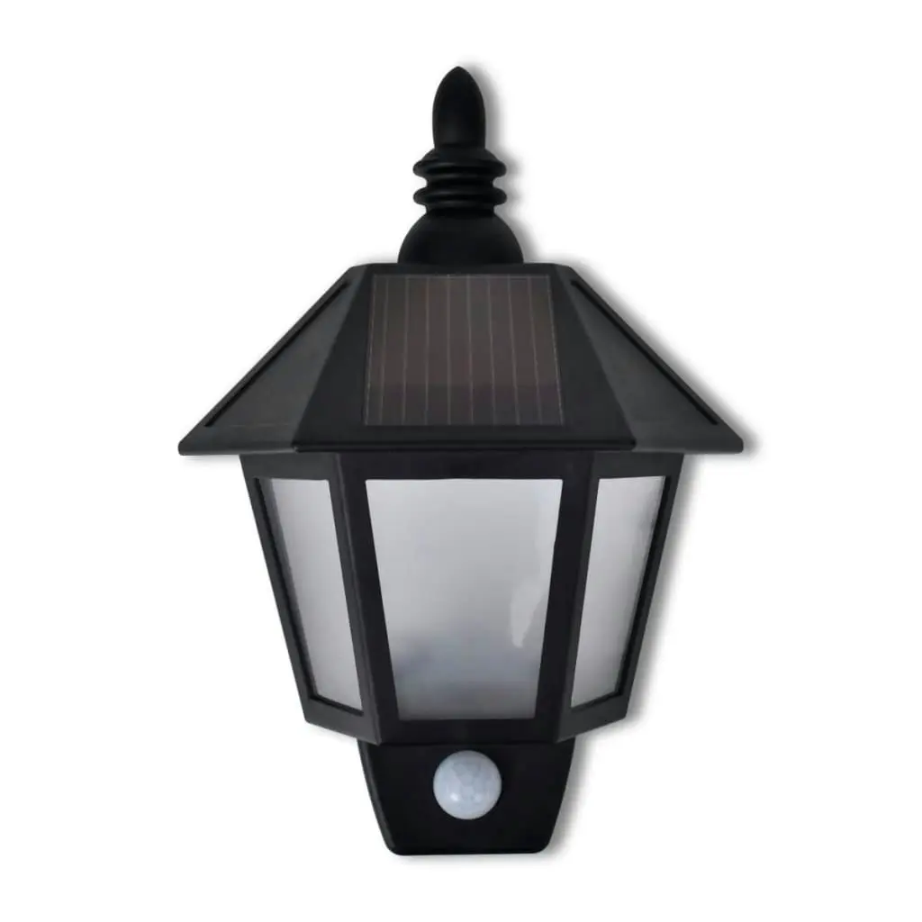 Solar Wall Lamp with Motion Sensor 2 pcs 270518