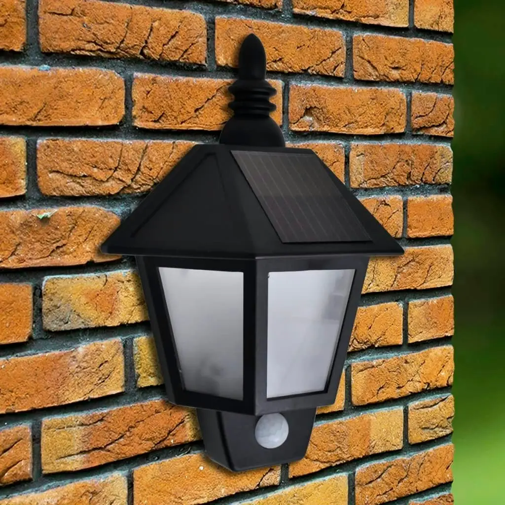 Solar Wall Lamp with Motion Sensor 2 pcs 270518