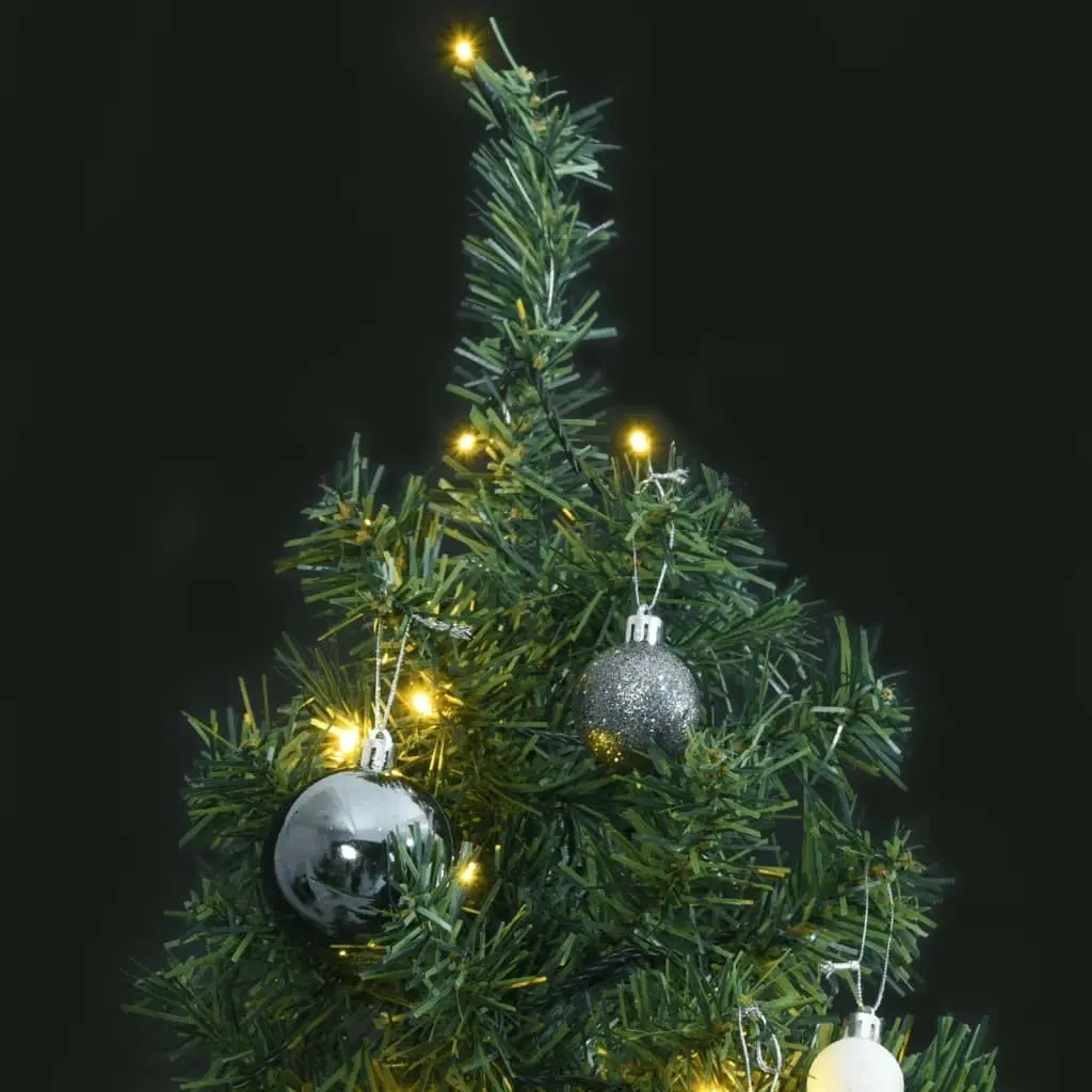 Slim Christmas Tree 300 LEDs & Ball Set 270 cm 3210242