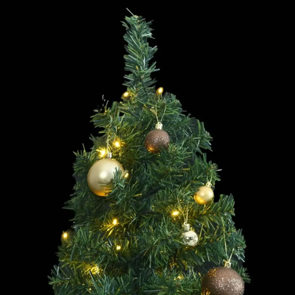 Slim Christmas Tree 300 LEDs & Ball Set 300 cm 3210217