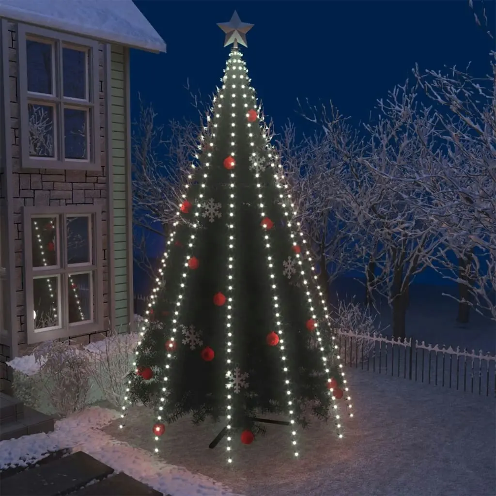 Tree Lights with 500 LEDs Cold White 500 cm Indoor Outdoor 328896