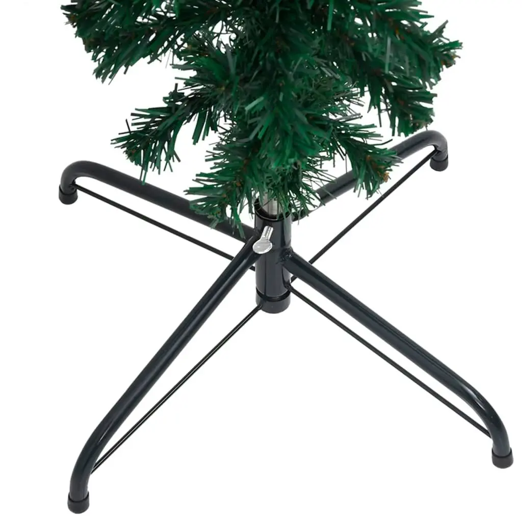 Upside-down Artificial Pre-lit Christmas Tree with Ball Set 210 cm 3078017