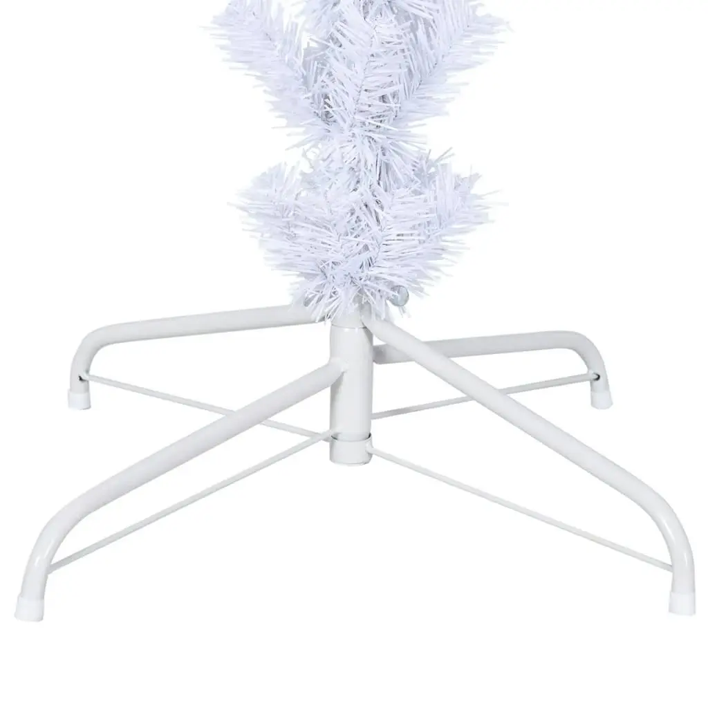 Upside-down Artificial Christmas Tree with Stand White 240 cm 344669