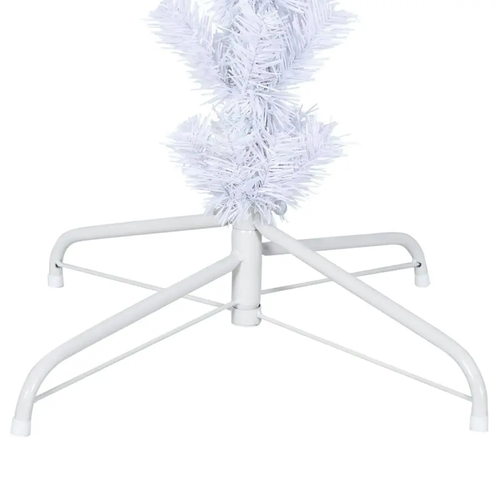 Upside-down Artificial Christmas Tree with Stand White 180 cm 344667