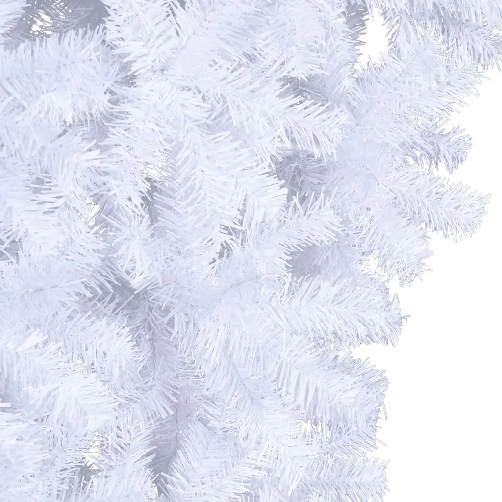 Upside-down Artificial Christmas Tree with Stand White 210 cm 344668