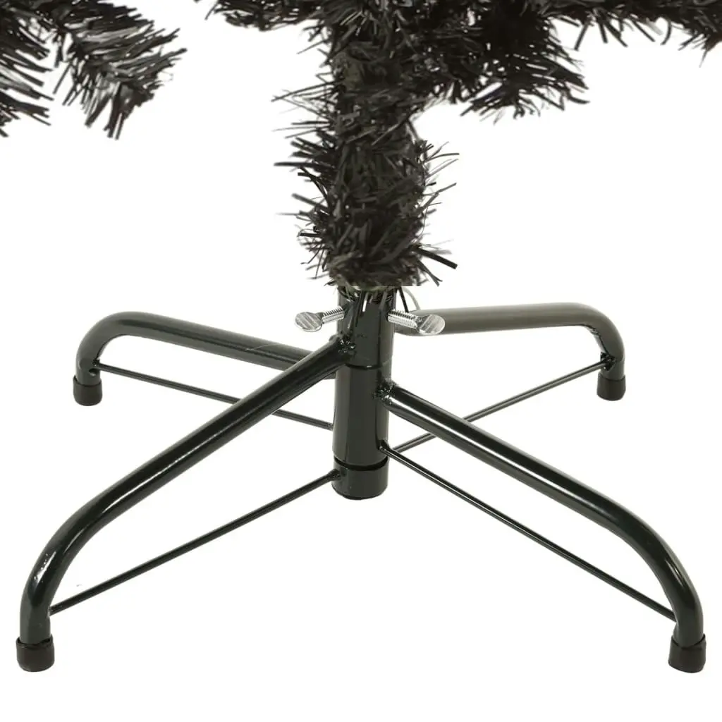 Slim Christmas Tree Black 150 cm 329218