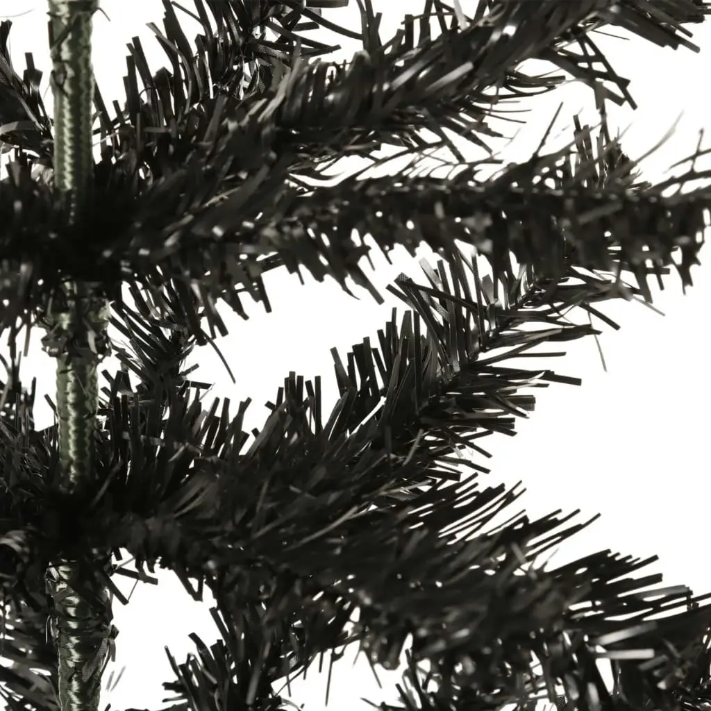 Slim Christmas Tree Black 150 cm 329218