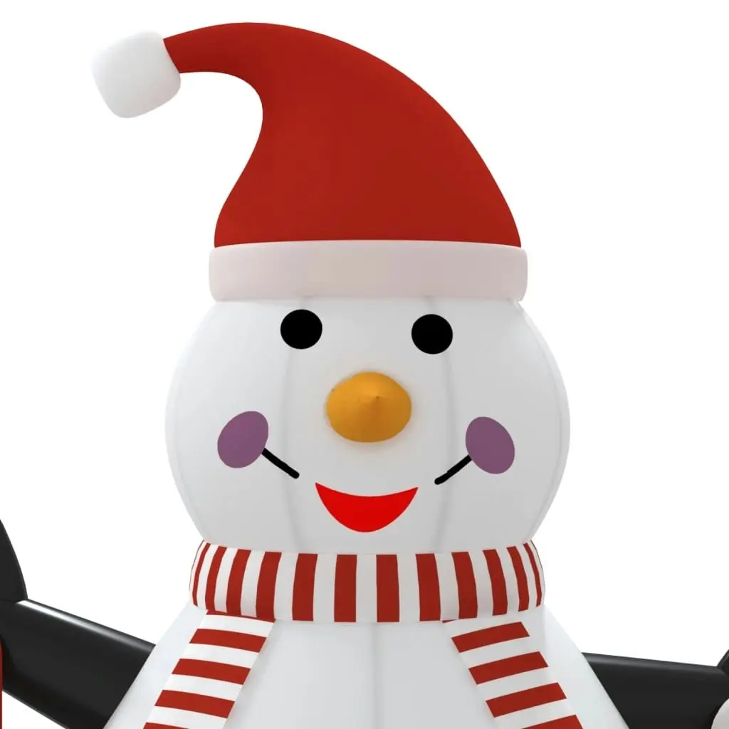 Inflatable Snowman with LEDs 460 cm 345383