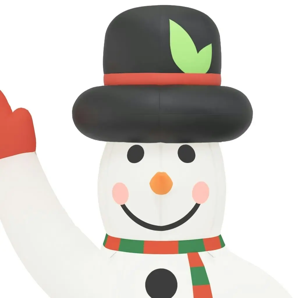 Inflatable Snowman with LEDs 620 cm 345280