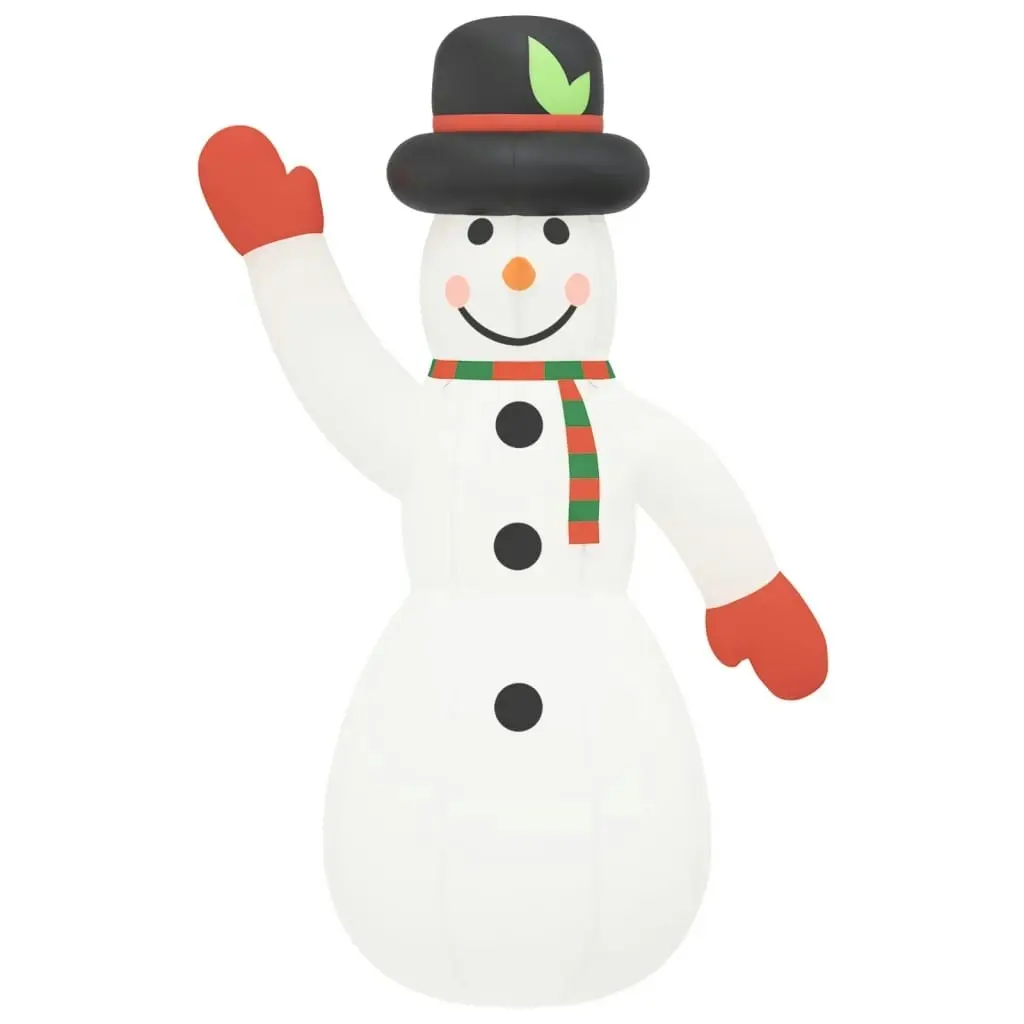 Inflatable Snowman with LEDs 620 cm 345280