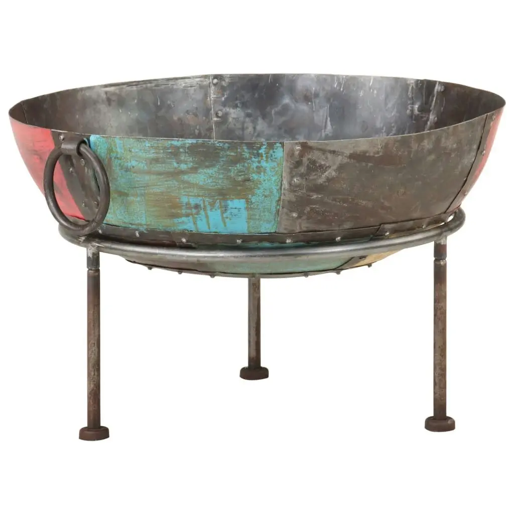 Colourful Rustic Fire Pit Ø 60 cm Iron 321947